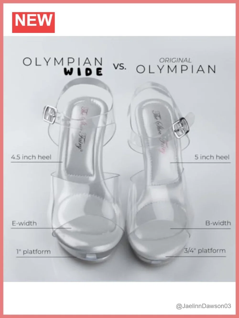 Wide Width Competition Platform Sandals 1